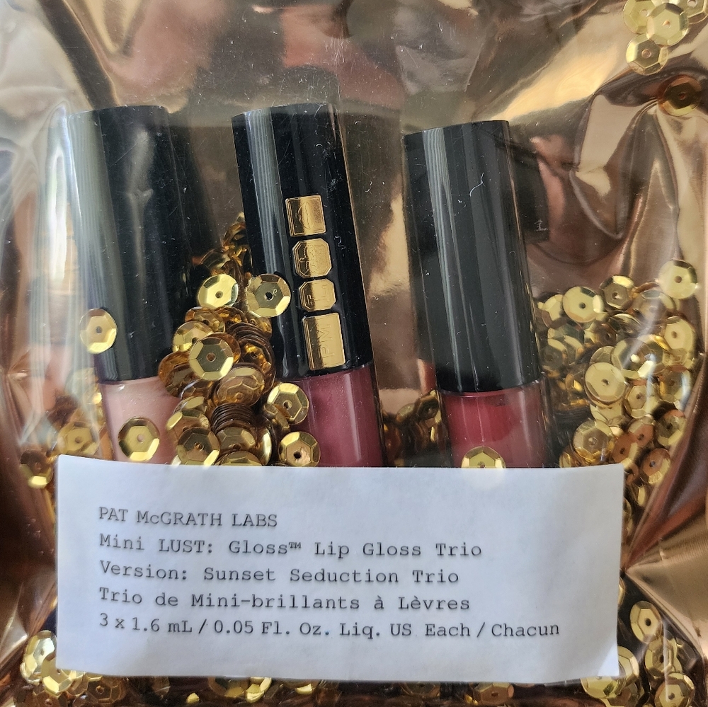 Luxury travel size lip gloss